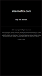 Mobile Screenshot of ebennefits.com